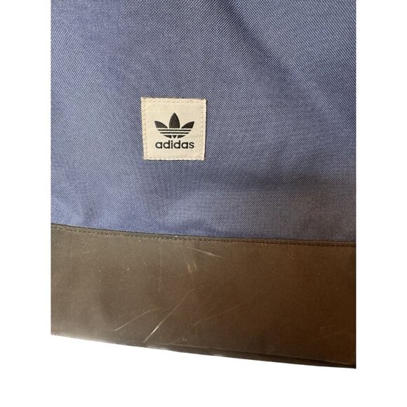 Adidas Blue & Black Roll-Top Backpack - Picture 2 of 11